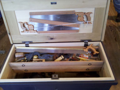 Schwarz's well-stocked travel tool chest.